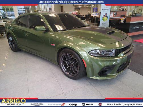 F8 Green 2021 Dodge Charger Scat Pack