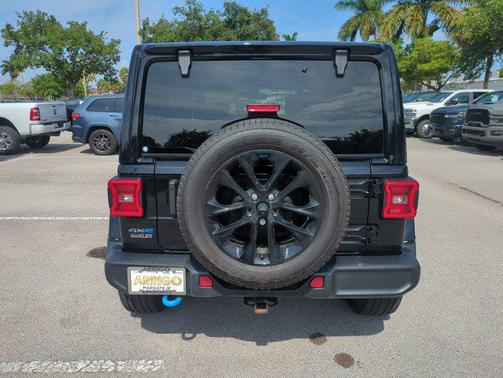 Black Clearcoat 2022 Jeep Wrangler Unlimited 4xe Sahara