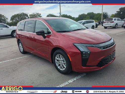 Red Hot Pearlcoat 2027 Chrysler Pacifica L