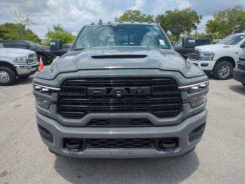 Ceramic Gray Clearcoat 2026 RAM 3500 Laramie Crew Cab 4x4 8' Box