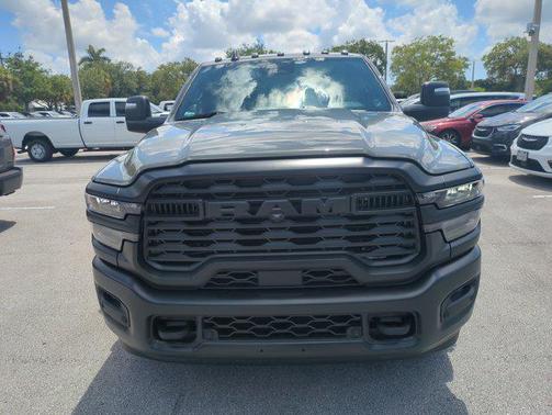 Ceramic Gray Clearcoat 2026 RAM 3500 Tradesman Crew Cab 4x4 8' Box
