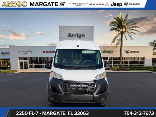 Bright White Clearcoat 2027 RAM ProMaster 2500 Tradesman