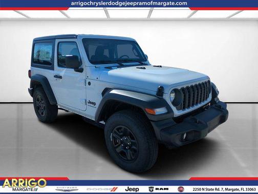Bright White Clearcoat 2026 Jeep Wrangler Sport