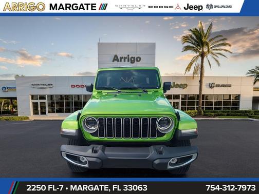 Mojito Clearcoat 2026 Jeep Wrangler 4-Door Sahara 4x4