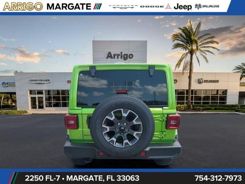 Mojito Clearcoat 2026 Jeep Wrangler 4-Door Sahara 4x4
