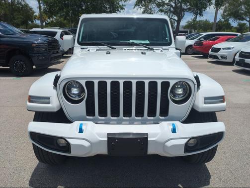 Bright White Clearcoat 2023 Jeep Wrangler 4xe Sahara High Altitude