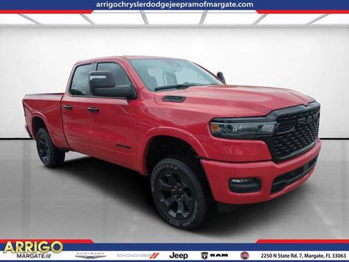 Flame Red Clearcoat 2025 RAM 1500 Big Horn/Lone Star Truck