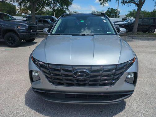 Shimmering Silver 2022 Hyundai TUCSON Limited