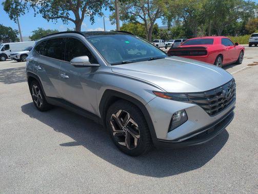 Shimmering Silver 2022 Hyundai TUCSON Limited