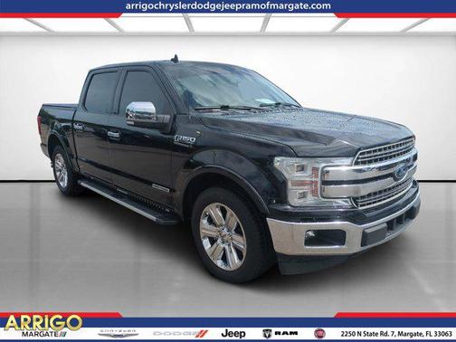 Shadow Black 2018 Ford F-150 Lariat