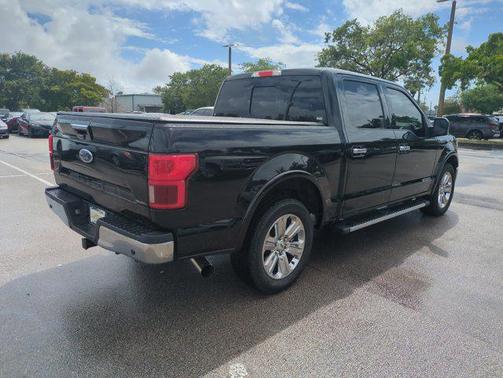 Shadow Black 2018 Ford F-150 Lariat