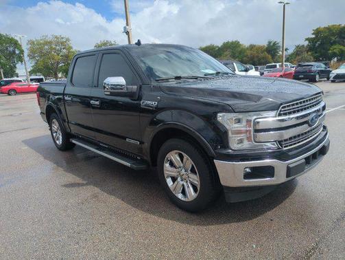 Shadow Black 2018 Ford F-150 Lariat