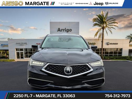 Crystal Black Pearl 2018 Acura TLX V6