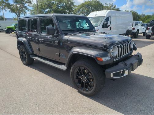 Granite Crystal Metallic Clearcoat 2025 Jeep Wrangler 4xe Sahara