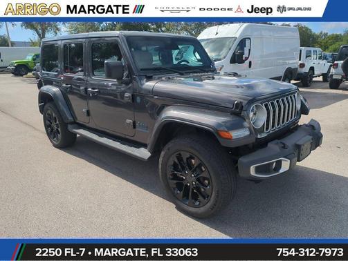 Granite Crystal Metallic Clearcoat 2025 Jeep Wrangler 4xe Sahara