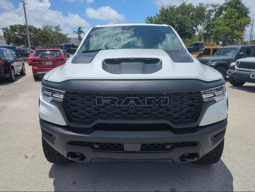 Bright White Clearcoat 2026 RAM 1500 RHO Crew Cab 4x4 5'7' Box
