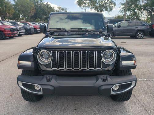 Black Clearcoat 2025 Jeep Wrangler 4xe Sahara