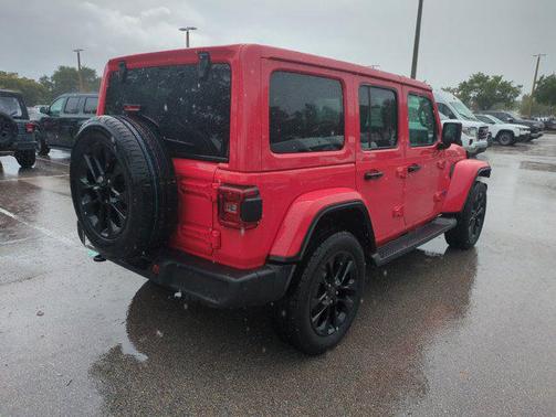 Firecracker Red Clearcoat 2025 Jeep Wrangler 4xe Sahara