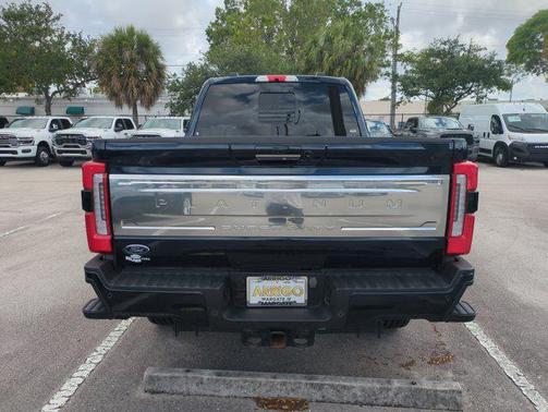 Antimatter Blue Metallic 2024 Ford F-250 Platinum