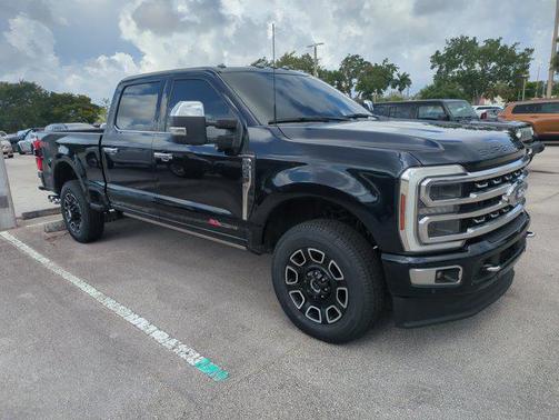 Antimatter Blue Metallic 2024 Ford F-250 Platinum