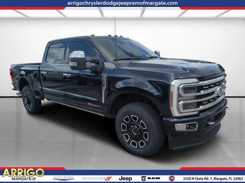Antimatter Blue Metallic 2024 Ford F-250 Platinum