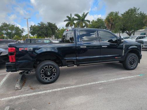 Antimatter Blue Metallic 2024 Ford F-250 Platinum
