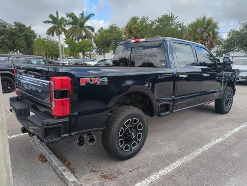 Antimatter Blue Metallic 2024 Ford F-250 Platinum