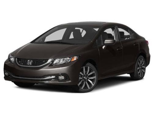 White Orchid Pearl 2015 Honda Civic EX-L