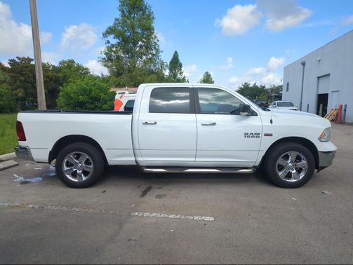 Bright White Clearcoat 2018 RAM 1500 Big Horn