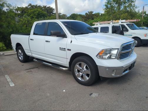Bright White Clearcoat 2018 RAM 1500 Big Horn