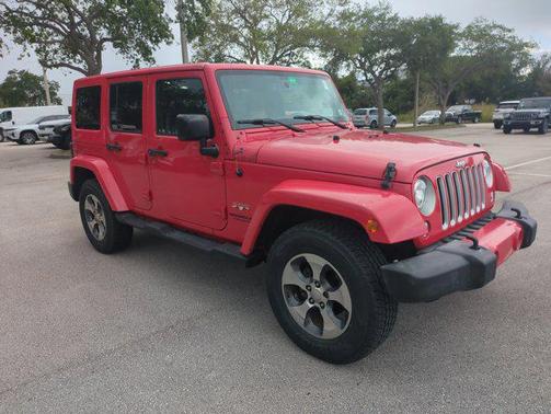 Firecracker Red Clearcoat 2017 Jeep Wrangler Unlimited Sahara