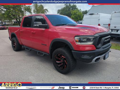 Flame Red Clearcoat 2019 RAM 1500 Rebel