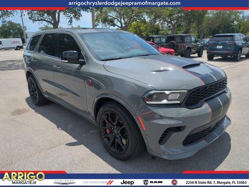 Destroyer Gray Clearcoat 2024 Dodge Durango SRT Hellcat Premium AWD