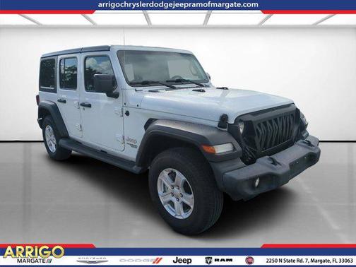 Bright White Clearcoat 2020 Jeep Wrangler Unlimited Sport