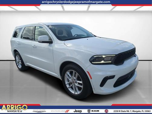 White Knuckle Clearcoat 2022 Dodge Durango GT Plus