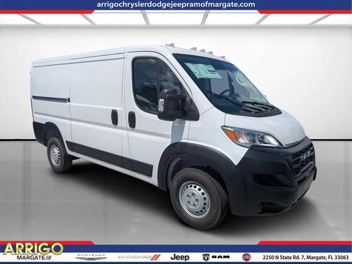 Bright White Clearcoat 2026 RAM ProMaster 1500 Low Roof