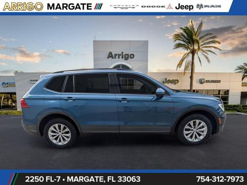 Blue Metallic 2018 Volkswagen Tiguan 2.0T S