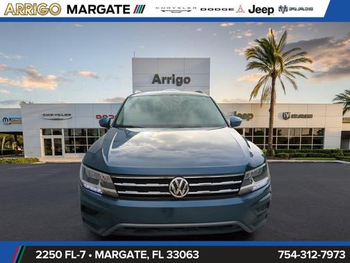 Blue Metallic 2018 Volkswagen Tiguan 2.0T S