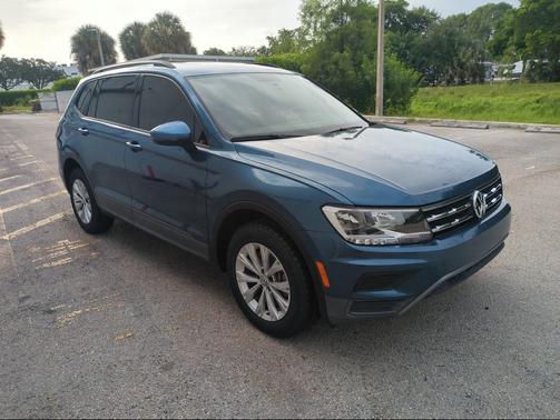 Blue Metallic 2018 Volkswagen Tiguan 2.0T S