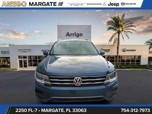 Blue Metallic 2018 Volkswagen Tiguan 2.0T S