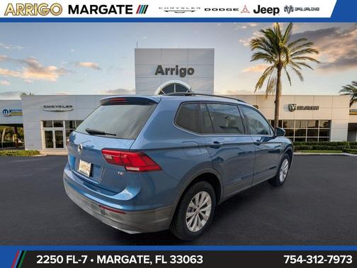 Blue Metallic 2018 Volkswagen Tiguan 2.0T S