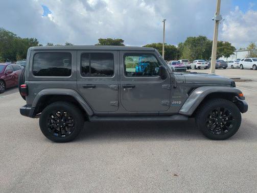 Sting-Gray Clearcoat 2023 Jeep Wrangler 4xe Sahara