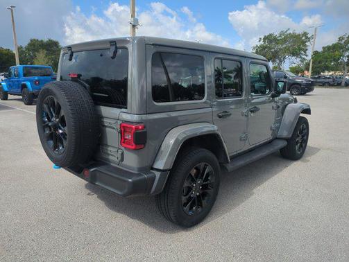 Sting-Gray Clearcoat 2023 Jeep Wrangler 4xe Sahara