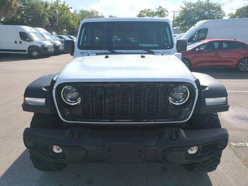 Bright White Clearcoat 2025 Jeep Wrangler 4xe Willys