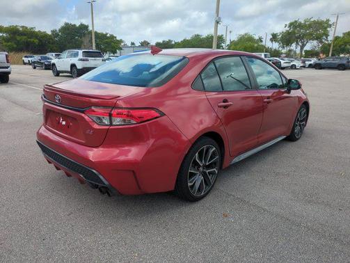 Barcelona Red Metallic 2020 Toyota Corolla SE