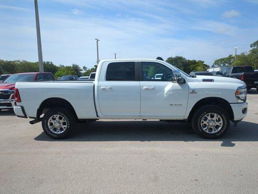 Bright White Clearcoat 2024 RAM 2500 Laramie Crew Cab 4x4 6'4' Box