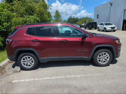 Velvet Red Pearlcoat 2021 Jeep Compass Sport