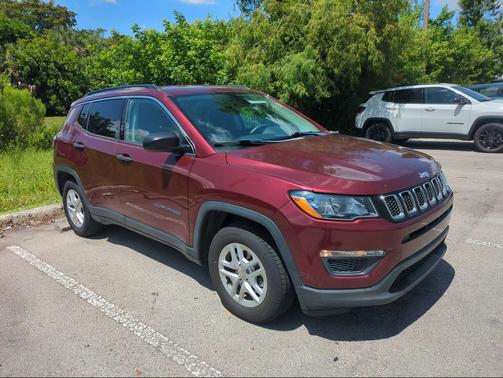 Velvet Red Pearlcoat 2021 Jeep Compass Sport