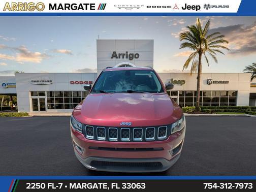 Velvet Red Pearlcoat 2021 Jeep Compass Sport