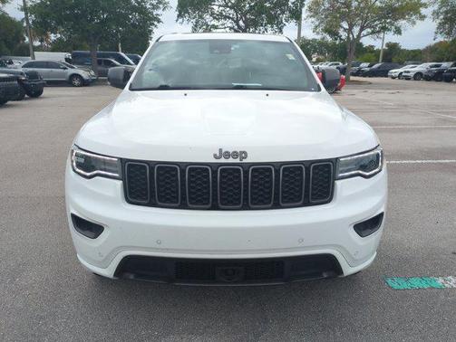 Bright White Clearcoat 2021 Jeep Grand Cherokee 80th Anniversary 4x2